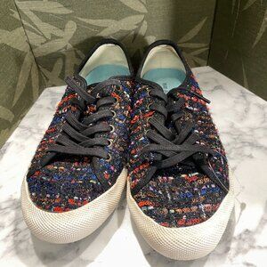 SeaVees Women's Monterey Wintertide Tweed Sneaker 7.5